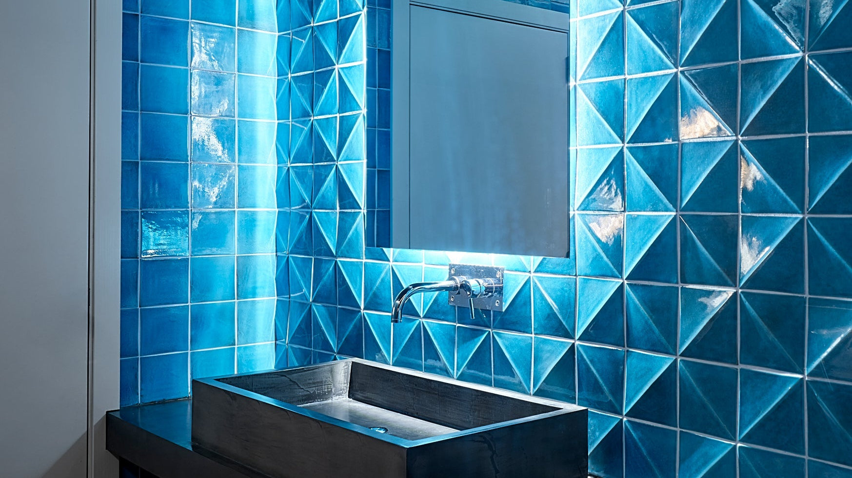 One Wall Wonder: Statement Tiles