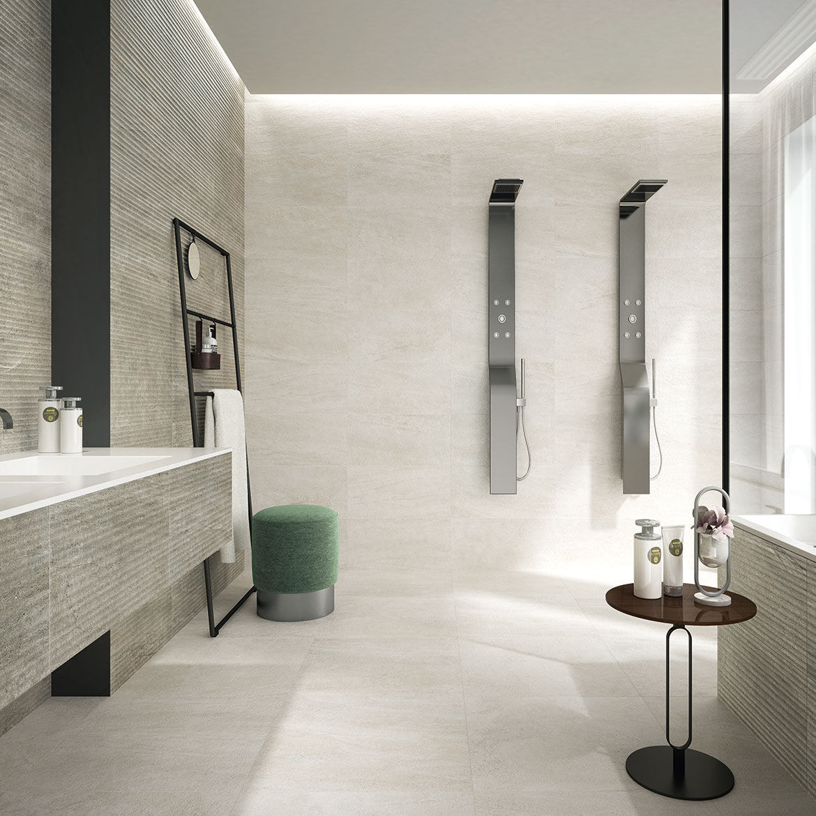 Aspen Snow Porcelain Tile | Porcelain Stone Tile | Tile King